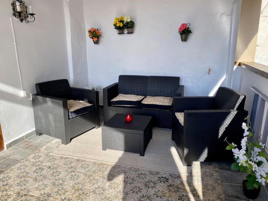 Villa Sol Casa Con Cueva Privada Y Vistas A La Iglesia Рекена Экстерьер фото